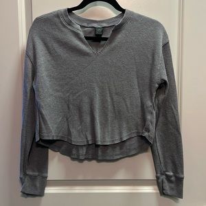Target Wild Fable brand oversized crop top